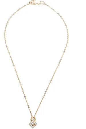 Givenchy Collar con logo G y strass