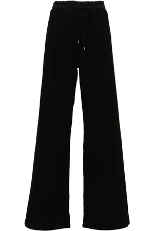 Saint Laurent Pants con logo bordado