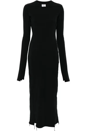 Vetements Vestido largo de tejido jersey