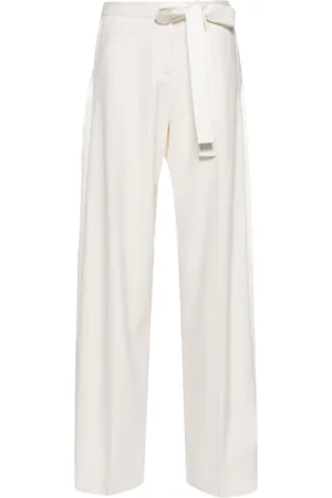 DAVID KOMA Pantalones anchos con moño