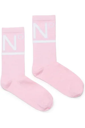 Nº21 Calcetines con logo en intarsia