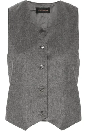 The Andamane Chaleco con cuello en V