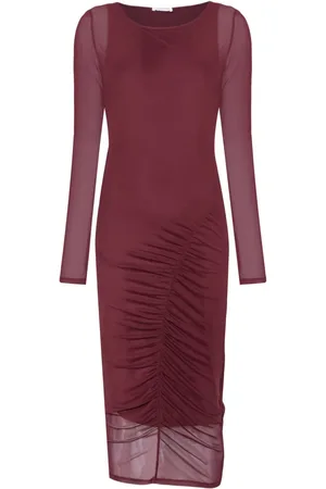 Patrizia Pepe Vestido midi de tul