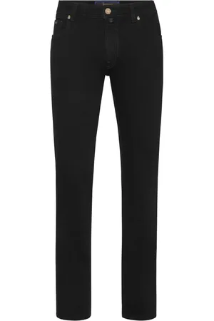 BILLIONAIRE Jeans rectos con logo bordado