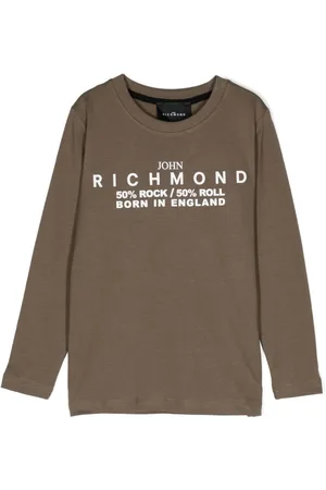 John Richmond Playera con franja del logo