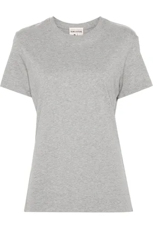 SEMICOUTURE Playera con cuello redondo