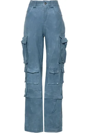 SALVATORE SANTORO Pantalones cargo con diseño recto