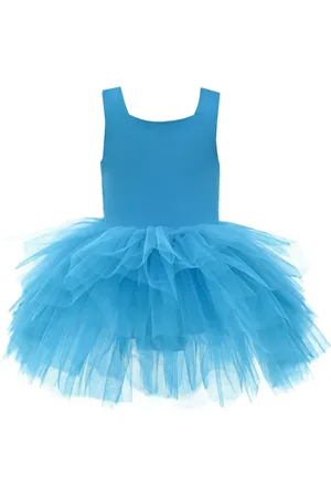 Mimi Tutu Vestido estilo tutú con cuello cuadrado