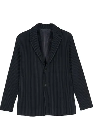 Issey Miyake Blazer con efecto plisado