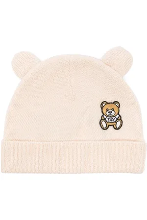 Moschino Gorro con parche Teddy Bear