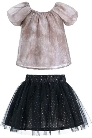 Mimi Tutu Set de blusa y falda con estampado floral