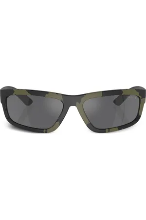 Prada Lentes de sol con armazón rectangular