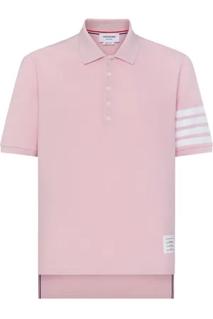 Thom Browne Playera tipo polo con tres rayas