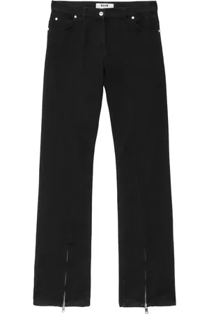 Msgm Jeans rectos con tiro medio