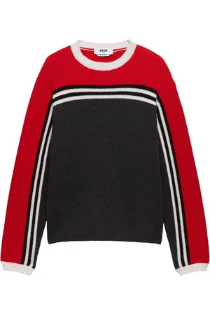Msgm Suéter con diseño color block