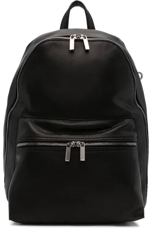 Rick Owens Mochila con logo en relieve