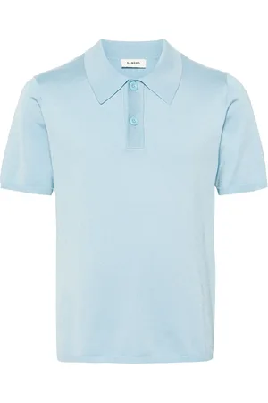 Sandro Playera tipo polo de tejido fino