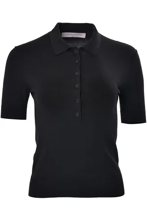 Carolina Herrera Playera tipo polo tejida