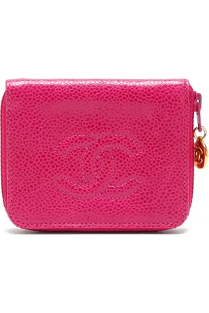 CHANEL Cartera con logo CC 1985-1993