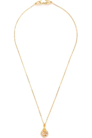 Givenchy Collar con logo G y strass
