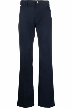 Courrèges Pantalones rectos con tiro alto