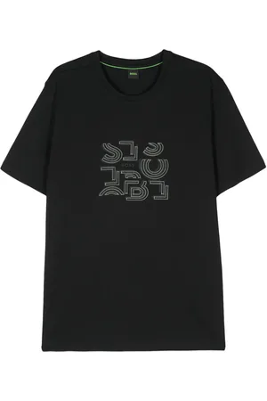 HUGO BOSS Playera con diseño tipográfico