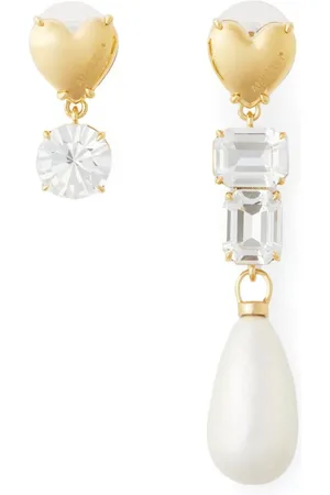 AMBUSH Aretes asimétricos con perla