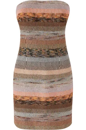 Missoni Vestido corto estilo bustier