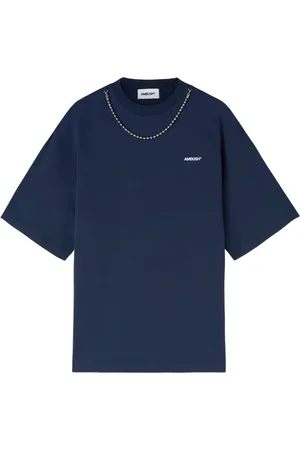 AMBUSH Playera con detalle de cadena de bolas