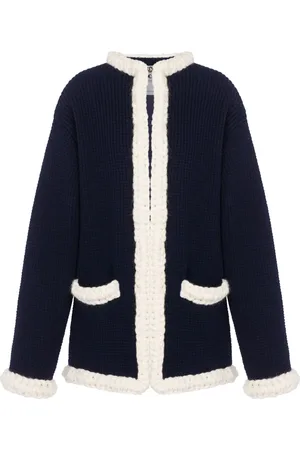 Moschino Cárdigan de tejido gofrado