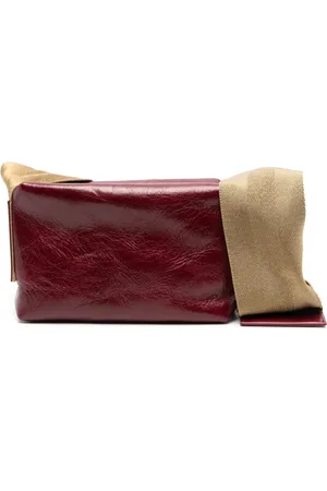 UMA WANG Bolsa de hombro con logo en relieve