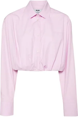 Msgm Camisa con bordado