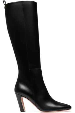 Bally Botas altas con placa del logo