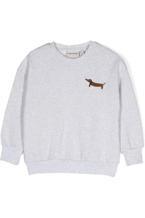 Mini Rodini Sudadera con perro bordado