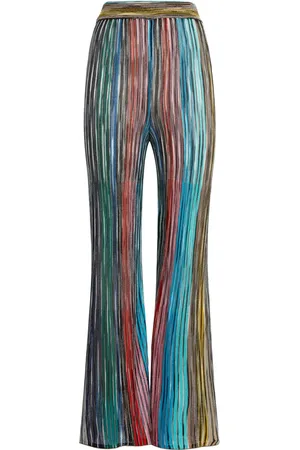 Missoni Pantalones acampanados con rayas estampadas