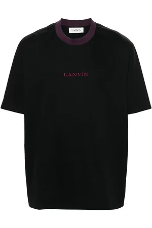 Lanvin Playera con logo bordado
