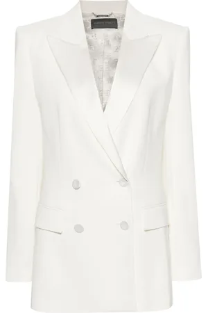 Alberta Ferretti Blazer con doble botonadura