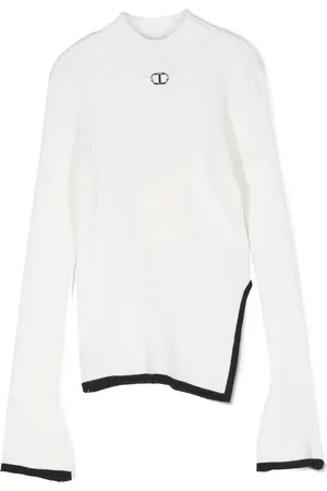 Twin-Set Suéter con aplique del logo