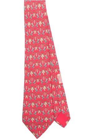 Hermès Corbata estampada 2000