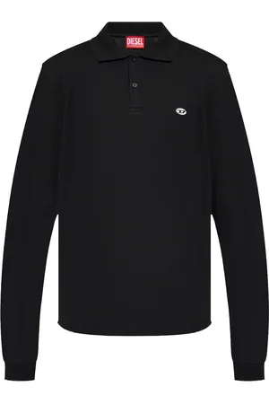 Diesel Playera tipo polo manga larga