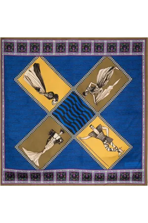 VERSACE Mascada con estampado Salomé 1990