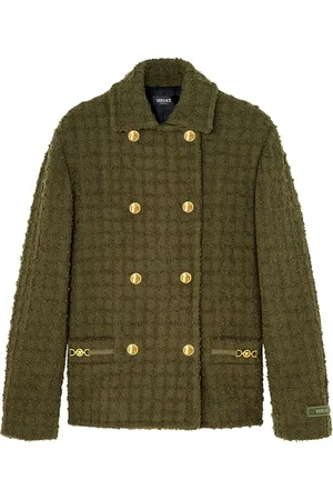 VERSACE Abrigo de tweed Heritage