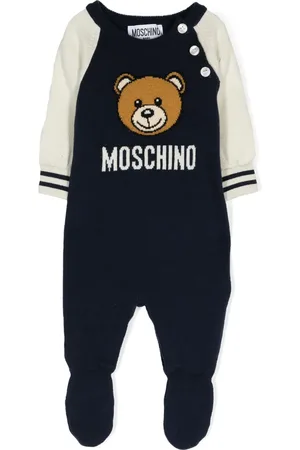 Moschino Mameluco con motivo Teddy Bear