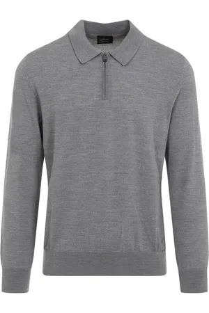 BRIONI Playera tipo polo con cierre