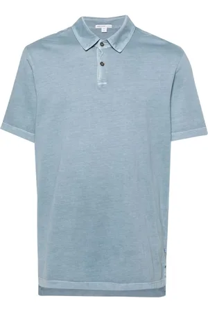 James Perse Playera tipo polo de tejido jersey