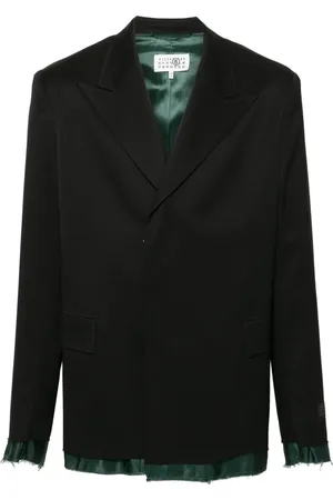 Maison Margiela Blazer con costuras del logo