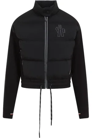 Moncler Chamarra capitonada con aplique del logo