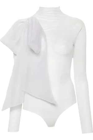 Atu Body Couture Body semitransparente con detalle de moño