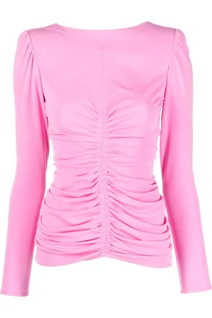 Givenchy Top fruncido manga larga