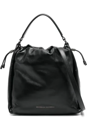 Brunello Cucinelli Tote con logo en relieve
